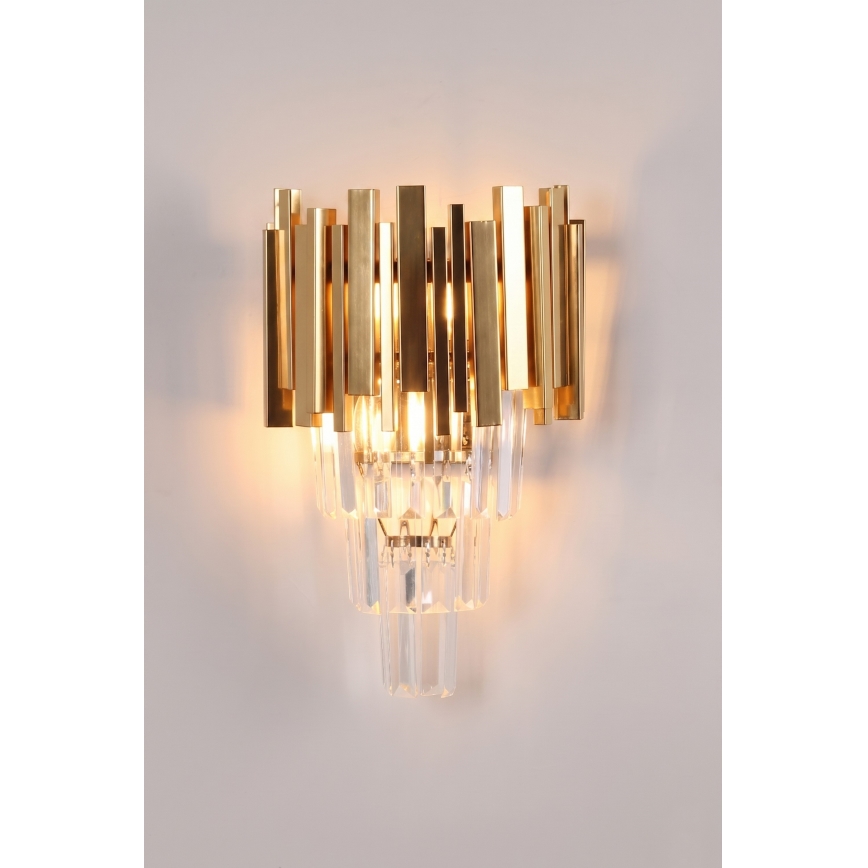 Brilagi - VERVE Wall Light 2xE14/40W/230V Gold
