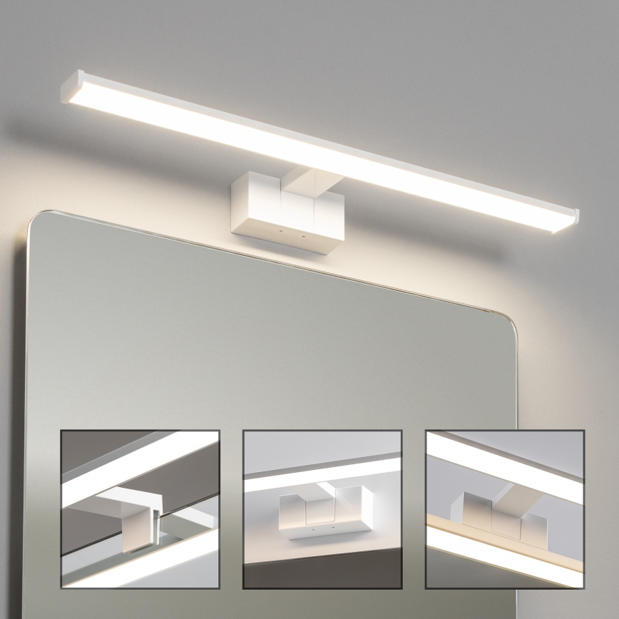 Brilagi - VESTRA 3-in-1 LED Bathroom Mirror Light LED/12W/230V 60 cm IP44 White