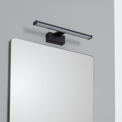 Brilagi - VESTRA 3-in-1 LED Bathroom Mirror Light, 8W/230V, 40 cm, IP44, Black