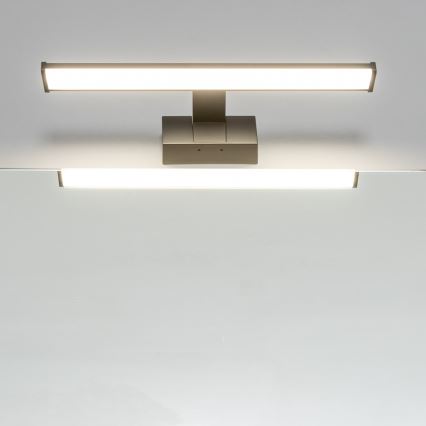 Brilagi - VESTRA 3-in-1 LED Bathroom Mirror Light, 8W/230V, 40 cm, IP44, Black