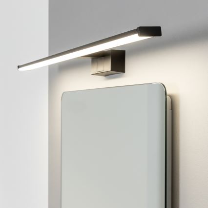 Brilagi - VESTRA 3-in-1 LED Mirror Light for Bathroom, 15W, 230V, 80 cm, IP44, Black