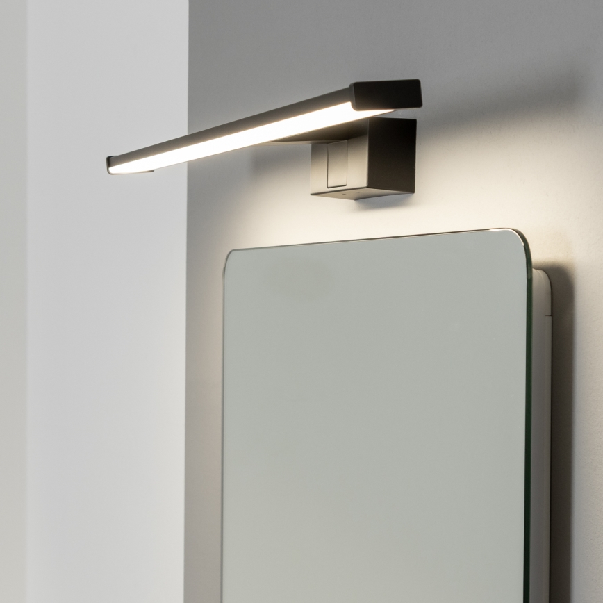Brilagi - VESTRA 3-in-1 LED Bathroom Mirror Light, 12W, 230V, 60 cm, IP44, Black