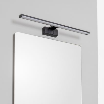 Brilagi - VESTRA 3-in-1 LED Bathroom Mirror Light, 12W, 230V, 60 cm, IP44, Black