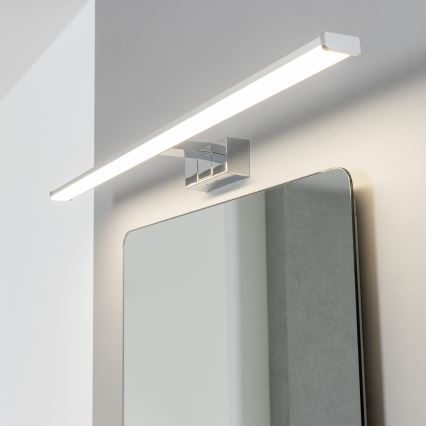 Brilagi - VESTRA 3-in-1 LED Bathroom Mirror Light LED/15W/230V 80 cm IP44 Polished Chrome