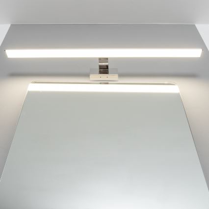 Brilagi - VESTRA 3-in-1 LED Bathroom Mirror Light LED/15W/230V 80 cm IP44 Polished Chrome