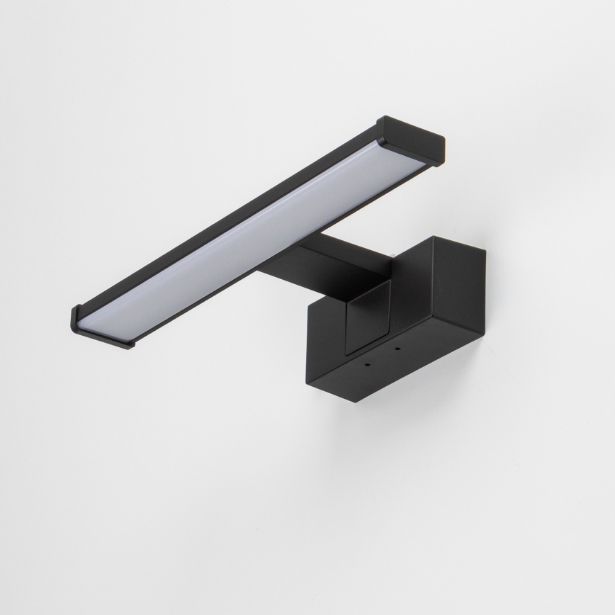 Brilagi - LED 3-in-1 Bathroom Mirror Light VESTRA LED/6W/230V 30 cm IP44 black