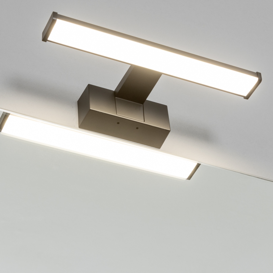 Brilagi - LED 3-in-1 Bathroom Mirror Light VESTRA LED/6W/230V 30 cm IP44 black