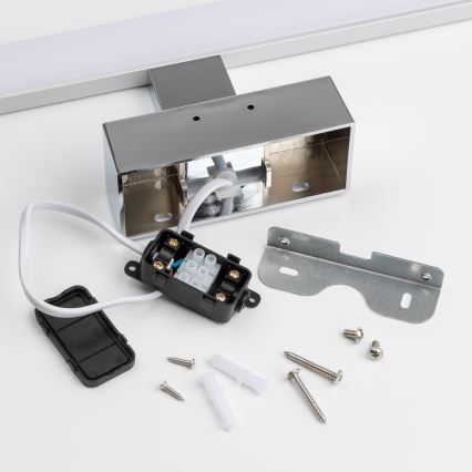 Brilagi - LED Bathroom Mirror Light 3-in-1 VESTRA LED/6W/230V 30 cm IP44 polished chrome
