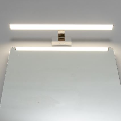 Brilagi - VESTRA 3-in-1 LED Bathroom Mirror Light LED/12W/230V 60 cm IP44 Polished Chrome