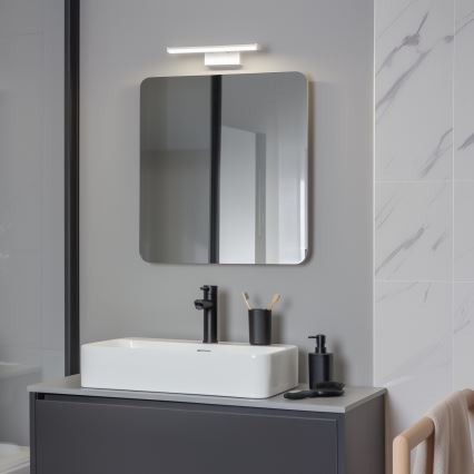 Brilagi - 3-in-1 VESTRA LED Bathroom Mirror Light LED/6W/230V 30 cm IP44 white