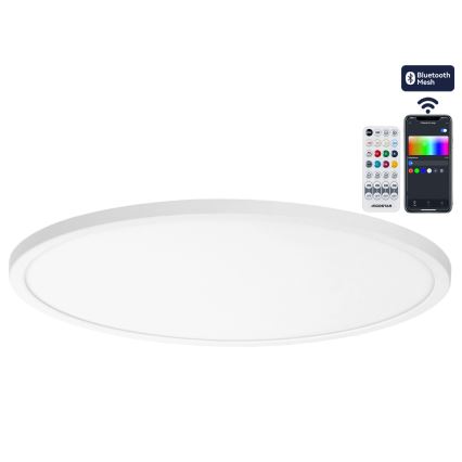 Brilagi - VIBE RGBW LED Dimmable Ceiling Light LED/36W/230V 3000-6500K White + Remote Control