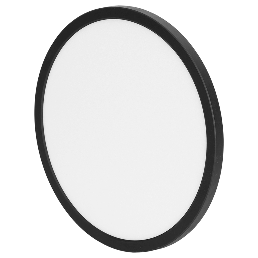 Brilagi - VIBE RGBW LED Dimmable Ceiling Light LED/24W/230V 3000-6500K Black + Remote Control