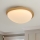 Brilagi - VISBY WOOD LED Ceiling Light, 18W, 230V, Ø 38 cm, Brown