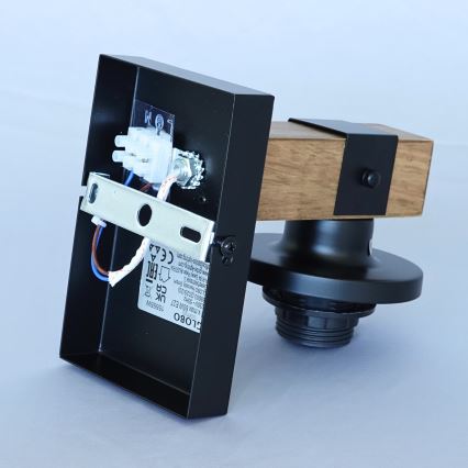 Brilagi - VISTA Wall Lamp 1xE27/60W/230V Oak