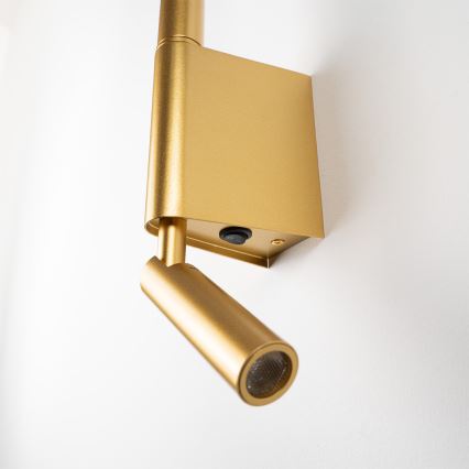 BRILAGI - VIXON LED Wall-Mounted Spotlight LED/3W/230V + LED/5W, Gold, CRI 90