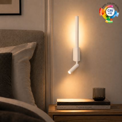 BRILAGI - VIXON LED Wall-Mounted Spotlight LED/3W/230V + LED/5W White CRI 90