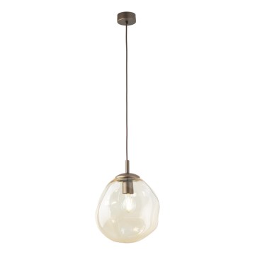 Brilagi - VULCANO Cable-Hung Pendant Lamp 1xE27/15W/230V Brown/Smoky Beige
