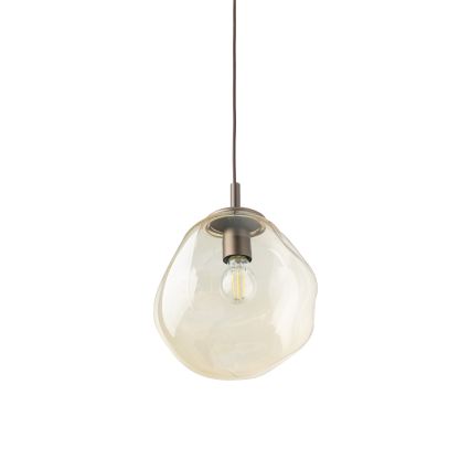 Brilagi - VULCANO Cable-Hung Pendant Lamp 1xE27/15W/230V Brown/Smoky Beige