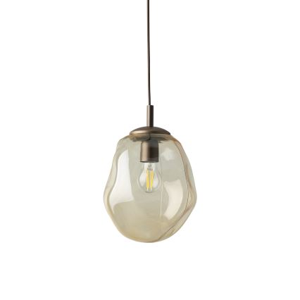 Brilagi - VULCANO Cable-Hung Pendant Lamp 1xE27/15W/230V Brown/Smoky Beige