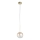 Brilagi - VULCANO Cable-Hung Pendant Light 1xG9/8W/230V Gold / Smoky Beige