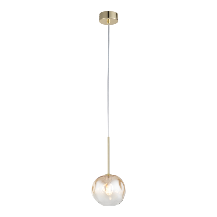 Brilagi - VULCANO Cable-Hung Pendant Light 1xG9/8W/230V Gold / Smoky Beige