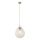 Brilagi - VULCANO Cable Pendant Light 1xE27/15W/230V Beige / Smoky Beige