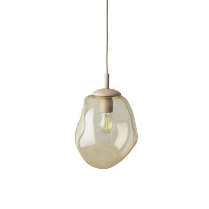 Brilagi - VULCANO Cable Pendant Light 1xE27/15W/230V Beige / Smoky Beige