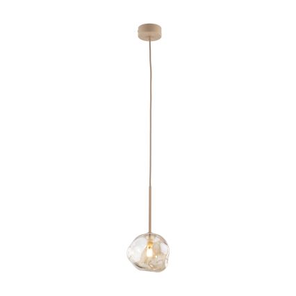 Brilagi - VULCANO Cable Pendant Light 1xG9/8W/230V Beige/Smoked Beige