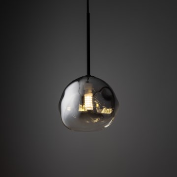 Brilagi - VULCANO Cable Pendant Light 1xG9/8W/230V Black/Smoked Black