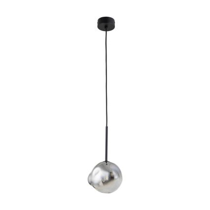 Brilagi - VULCANO Cable Pendant Light 1xG9/8W/230V Black/Smoked Black