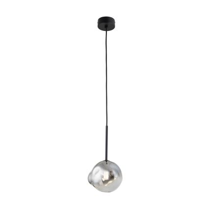 Brilagi - VULCANO Cable Pendant Light 1xG9/8W/230V Black/Smoked Black