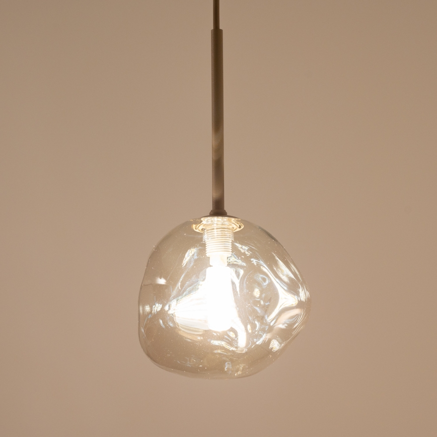 BRILAGI - VULCANO Cable Pendant Light 1xG9/8W/230V Ø 15 cm Beige/Smoked Beige