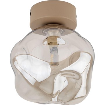 Brilagi - VULCANO Ceiling Light 1xG9/8W/230V Beige/Smoky Beige