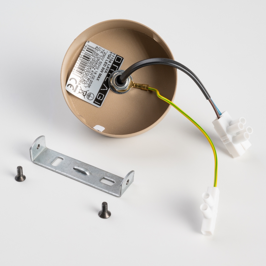 BRILAGI - VULCANO Ceiling Light 1xG9/8W/230V Beige/Smoky Beige