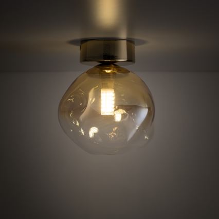 Brilagi - VULCANO Ceiling light 1xG9/8W/230V gold/smoky beige