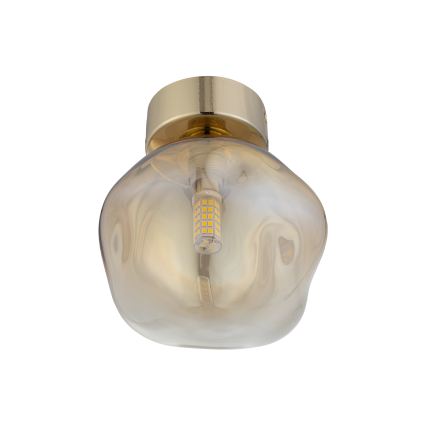 Brilagi - VULCANO Ceiling light 1xG9/8W/230V gold/smoky beige