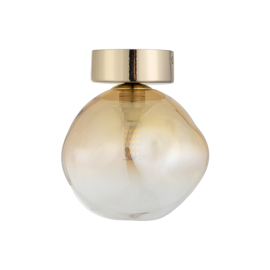 Brilagi - VULCANO Ceiling light 1xG9/8W/230V gold/smoky beige