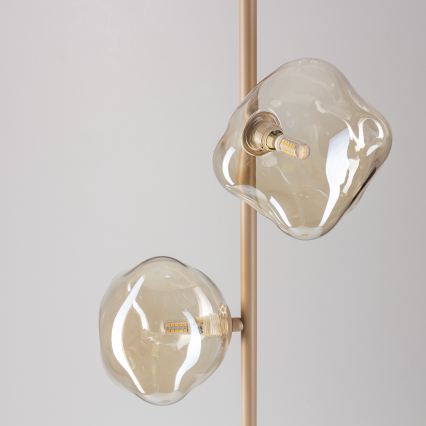 BRILAGI - VULCANO Floor Lamp 3xG9/8W/230V Beige/Smoky Beige