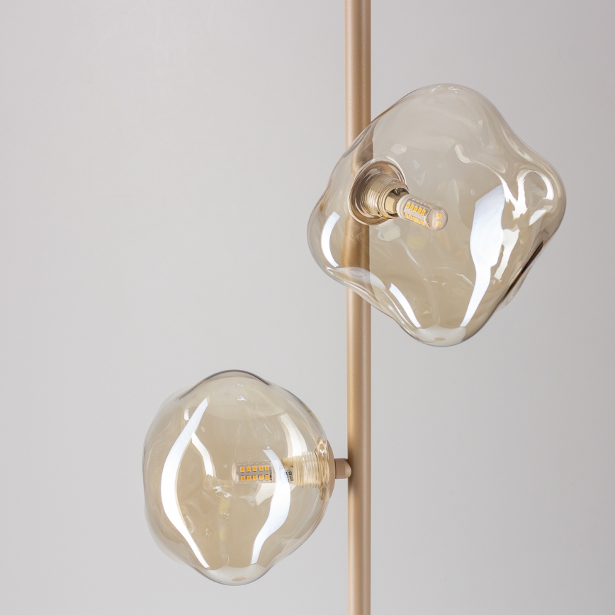 BRILAGI - VULCANO Floor Lamp 3xG9/8W/230V Beige/Smoky Beige