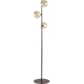 Brilagi - VULCANO floor lamp 3xG9/8W/230V brown/smoky beige