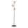 Brilagi - VULCANO floor lamp 3xG9/8W/230V brown/smoky beige