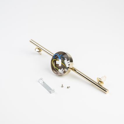 BRILAGI - VULCANO Surface-Mounted Chandelier 3xG9/8W/230V, Gold/Smoked Beige