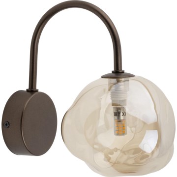 Brilagi - VULCANO Wall Lamp 1xG9/8W/230V Brown/Smoky Beige