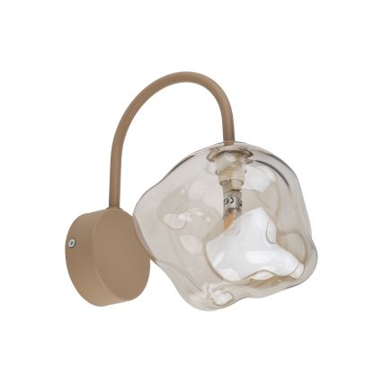 Brilagi - VULCANO Wall Light 1xG9/8W/230V beige/smoky beige