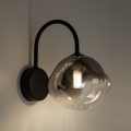 Brilagi - VULCANO Wall Light 1xG9/8W/230V Black/Smoked Black