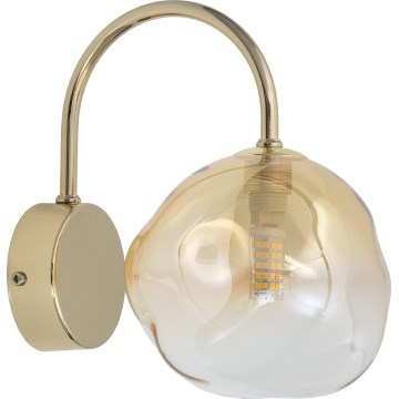 Brilagi - VULCANO Wall Light 1xG9/8W/230V Gold/Smoky Beige