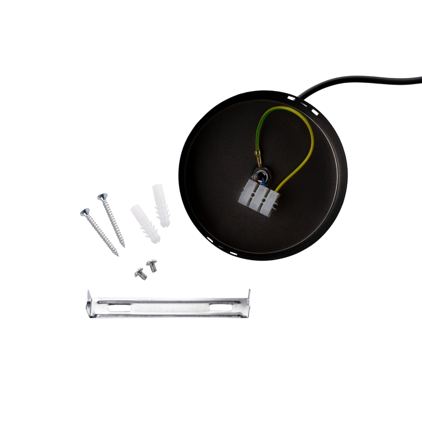 Brilagi - WABI SABI Cable-Hung Pendant Light 1xE27/40W/230V, Ø 33 cm, Black