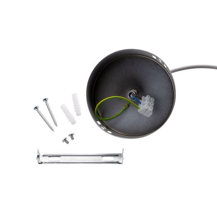 Brilagi - WABI SABI Cable-Hung Pendant Light 1xE27/40W/230V Ø 33 cm grey