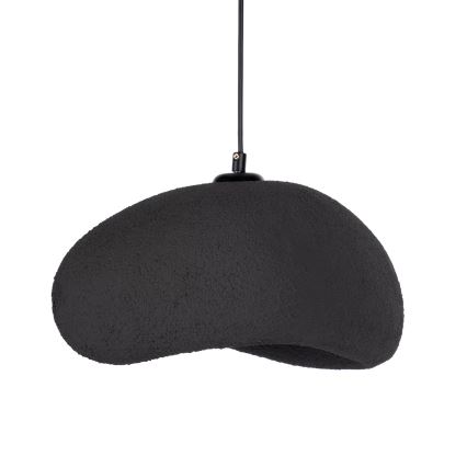 Brilagi - WABI SABI Cable-Hung Pendant Light 1xE27/40W/230V, Ø 35 cm, Black