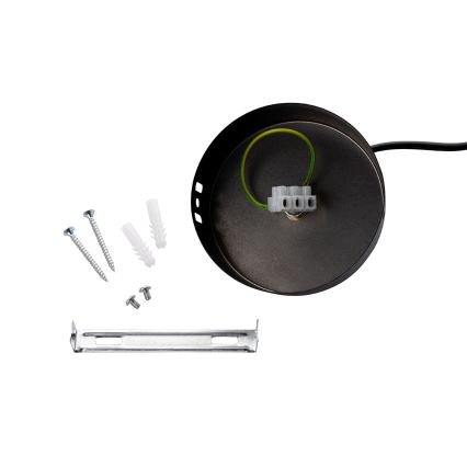Brilagi - WABI SABI Cable-Hung Pendant Light 1xE27/40W/230V, Ø 35 cm, Black